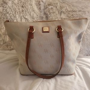 Dooney and Bourke maxi quilt tote
